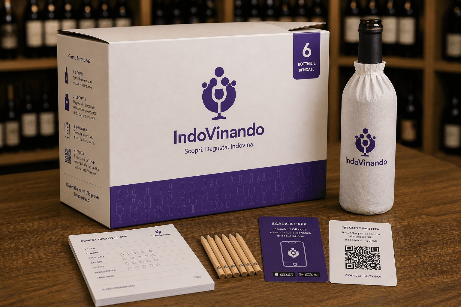 Kit degustazione Indovinando